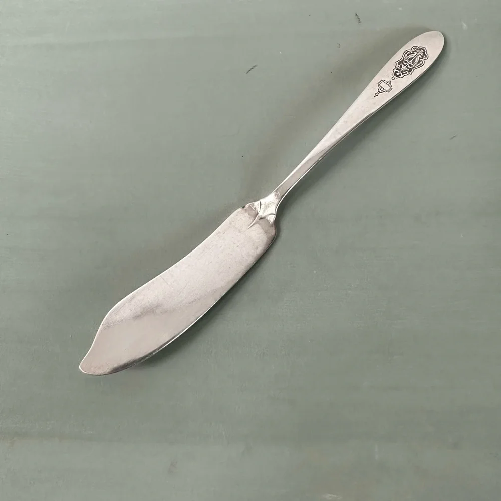 ONEIDA COMMUNITY PLATE  vintage butter knife Bird of Paradise collection